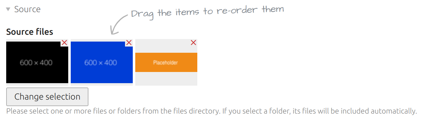 File tree widget