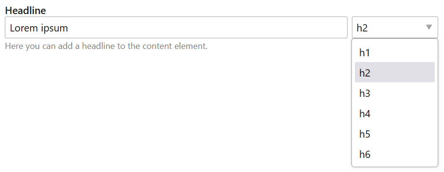 Input unit widget