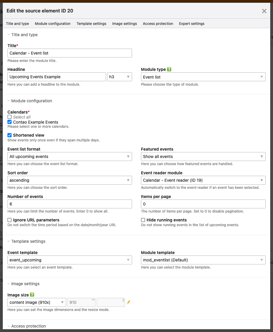 Edit source element