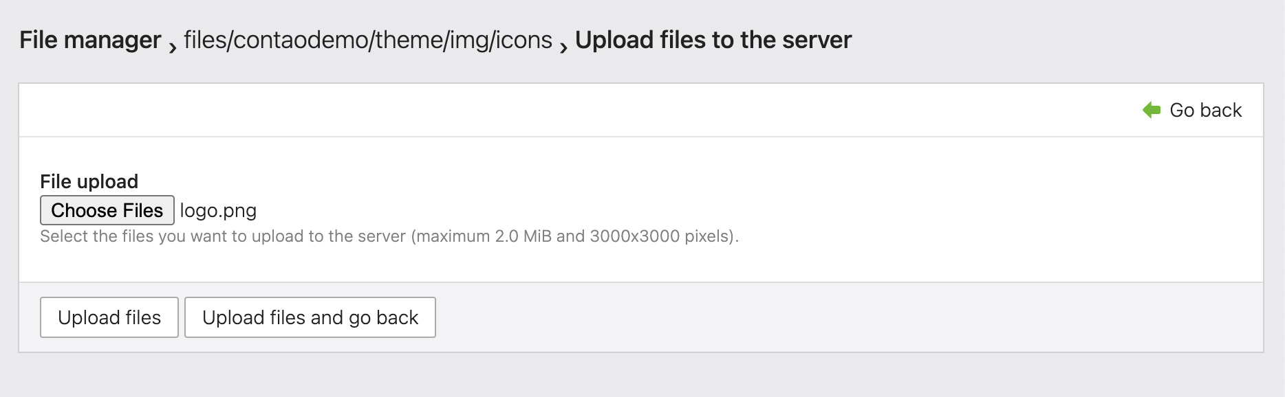 Transferring files