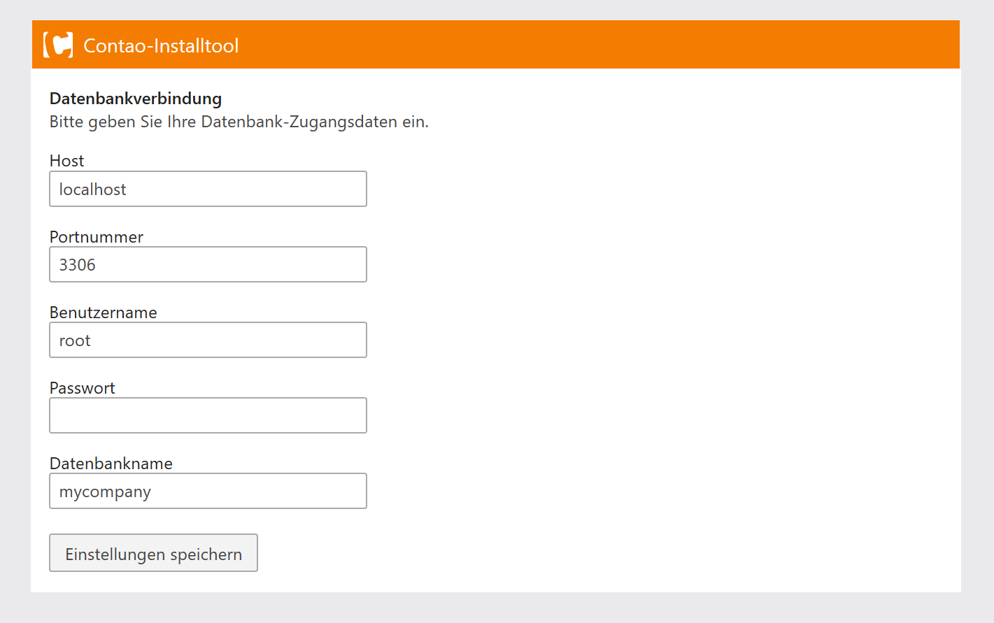 Contao-Installtool