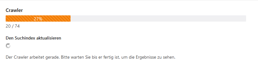 Den Suchindex automatisch aufbauen